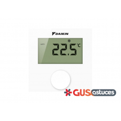 Daikin thermostat filaire digital EKWCTRDI1V3