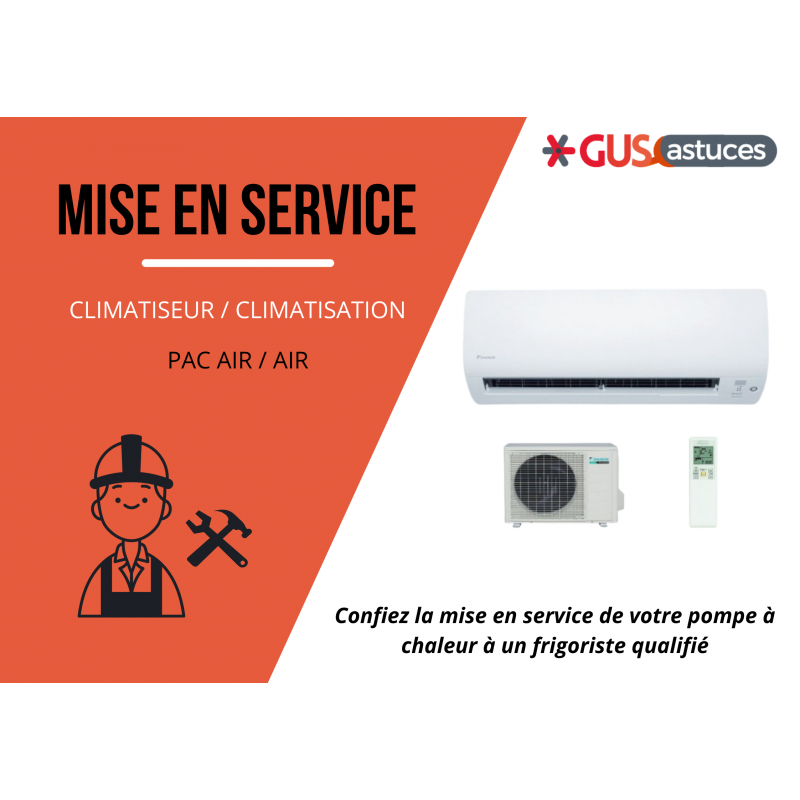 Mise en service climatiseur Daikin