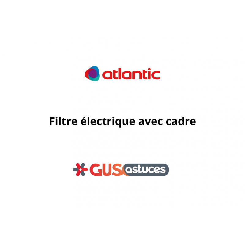 Filtre électrique avec cadre 207801357 Atlantic