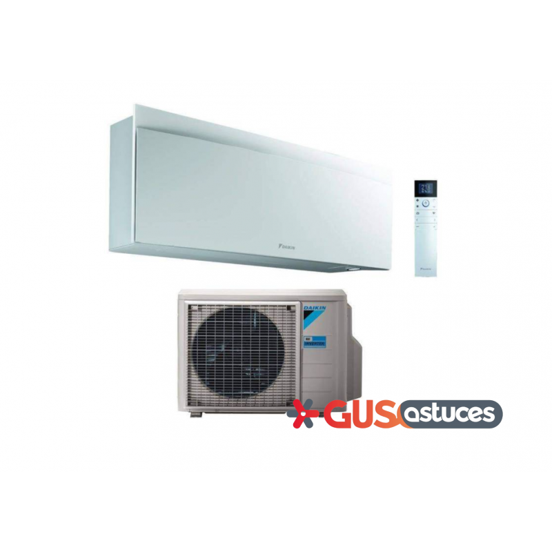 Climatiseur Emura 3 Blanc Daikin FTXJ-AW + RXJ-A