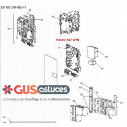 Platine Daikin 5019088