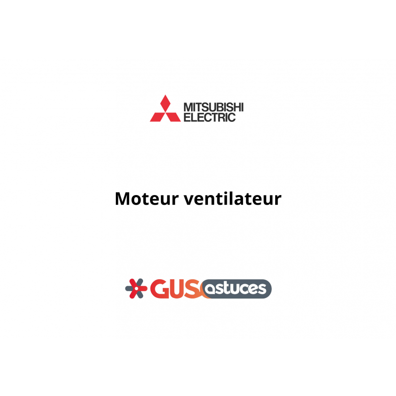Moteur ventilateur SSA512T091A Mitsubishi pour unité SRC50ZJ