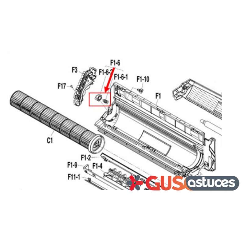 Palier 5008265 Daikin