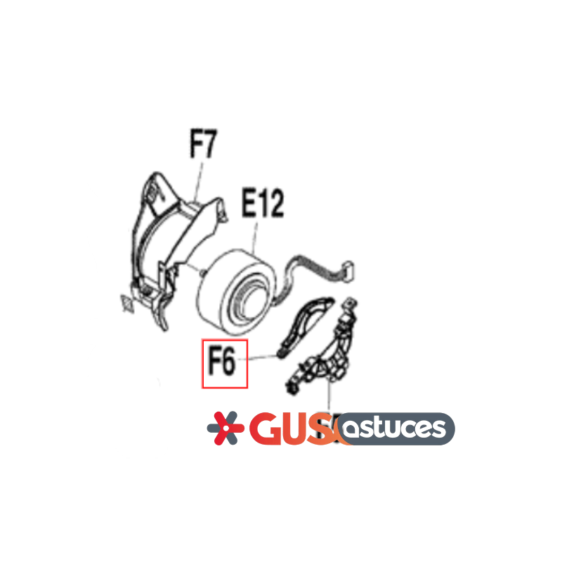 Tôle support moteur 1840410 Daikin Tôle support moteur 1840410 Daikin