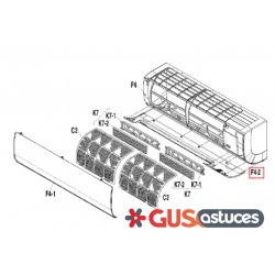 Grille avant 5010293 Daikin