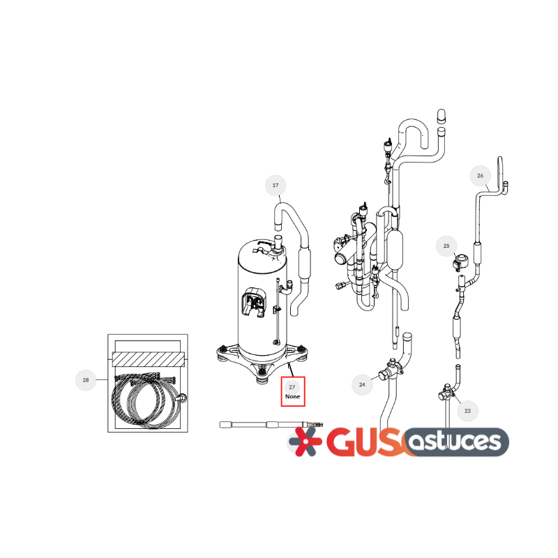 Compresseur 894998 Atlantic