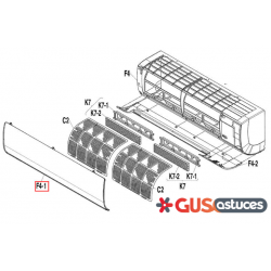 Ensemble de panneau 5010305 Daikin