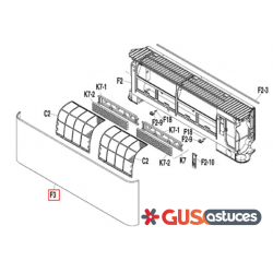 Panneau avant 5009025 Daikin