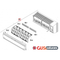 Ensemble façade 4006209 Daikin