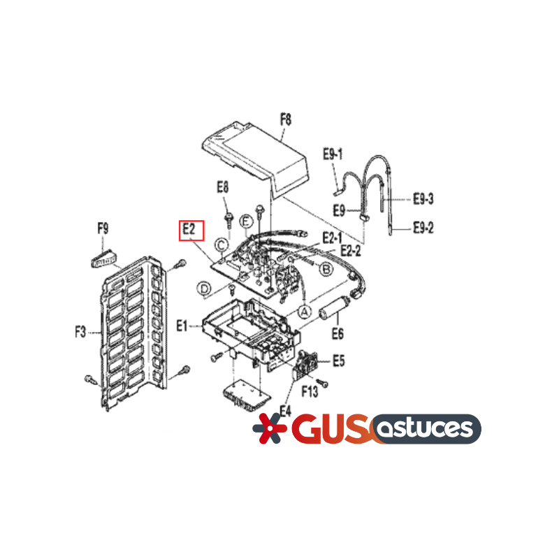 Platine de contrôle 1468368 Daikin