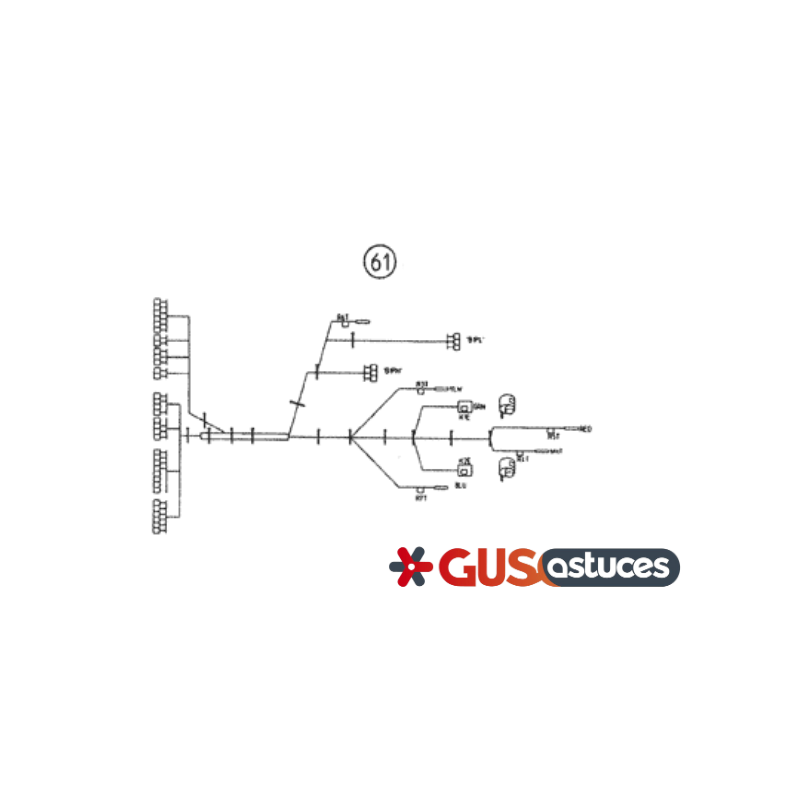 Câble de liaison 5008406 Daikin