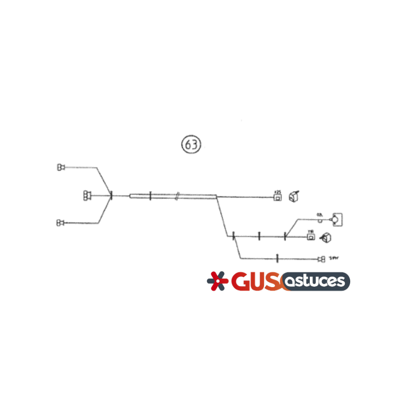 Câble de liaison 5009062 Daikin Câble de liaison 5009062 Daikin
