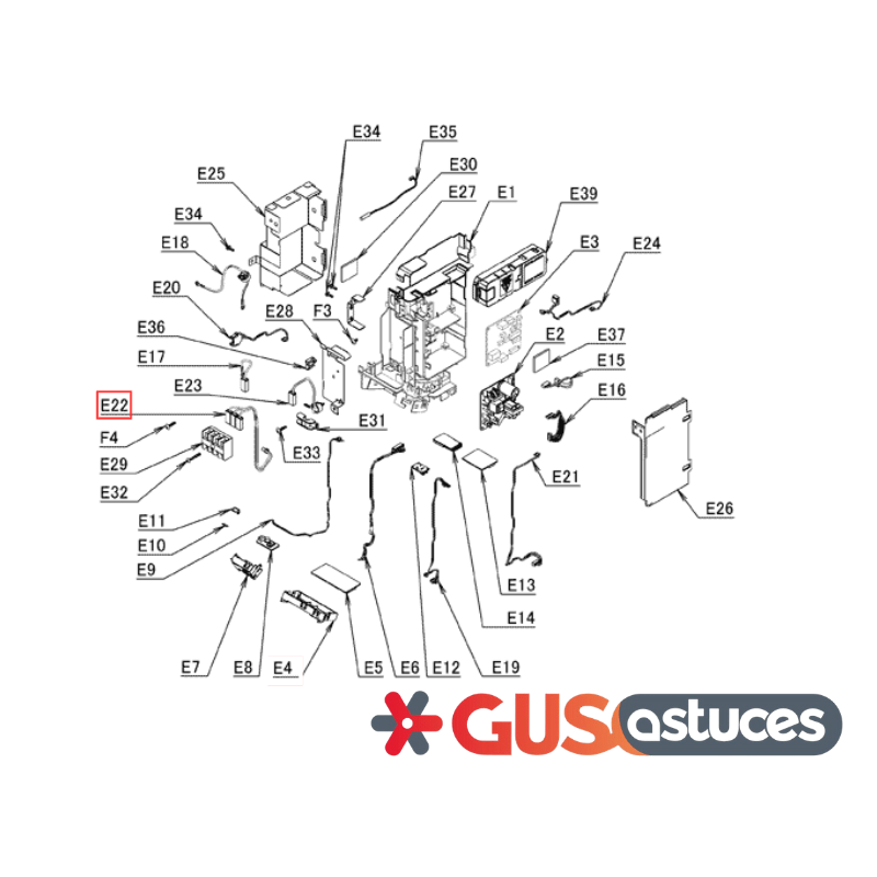 Faisceau de câble 5021242 Daikin Faisceau de câble 5021242 Daikin