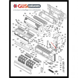 Platine transmission 159697J Daikin