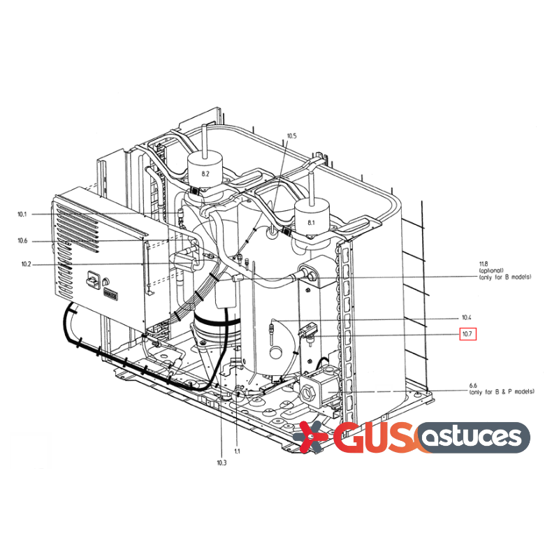 Flowswitch-Contrôleur de débit 510021P Daikin