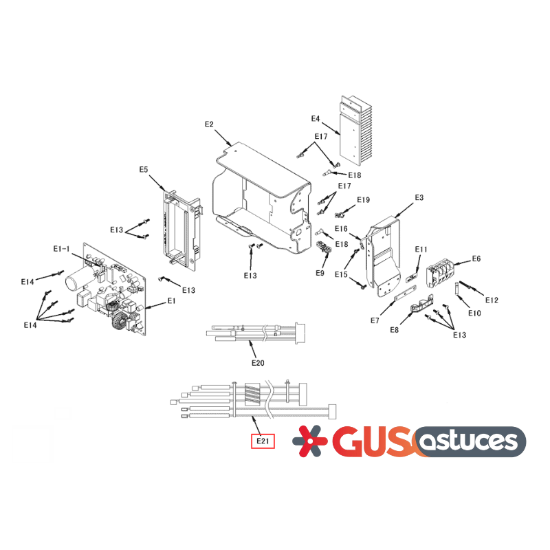 Faisceau de câbles + Klixon 5022556 Daikin Faisceau de câbles + Klixon 5022556 Daikin