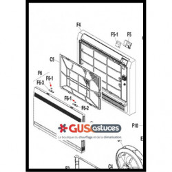 Clips de façade 1767933 Daikin