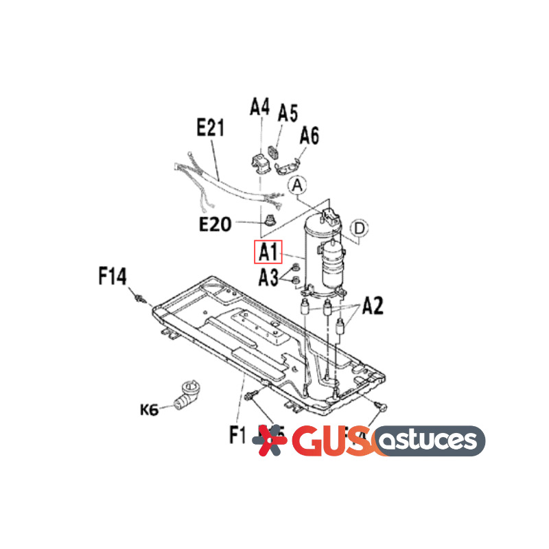 Compresseur 5016787 Daikin