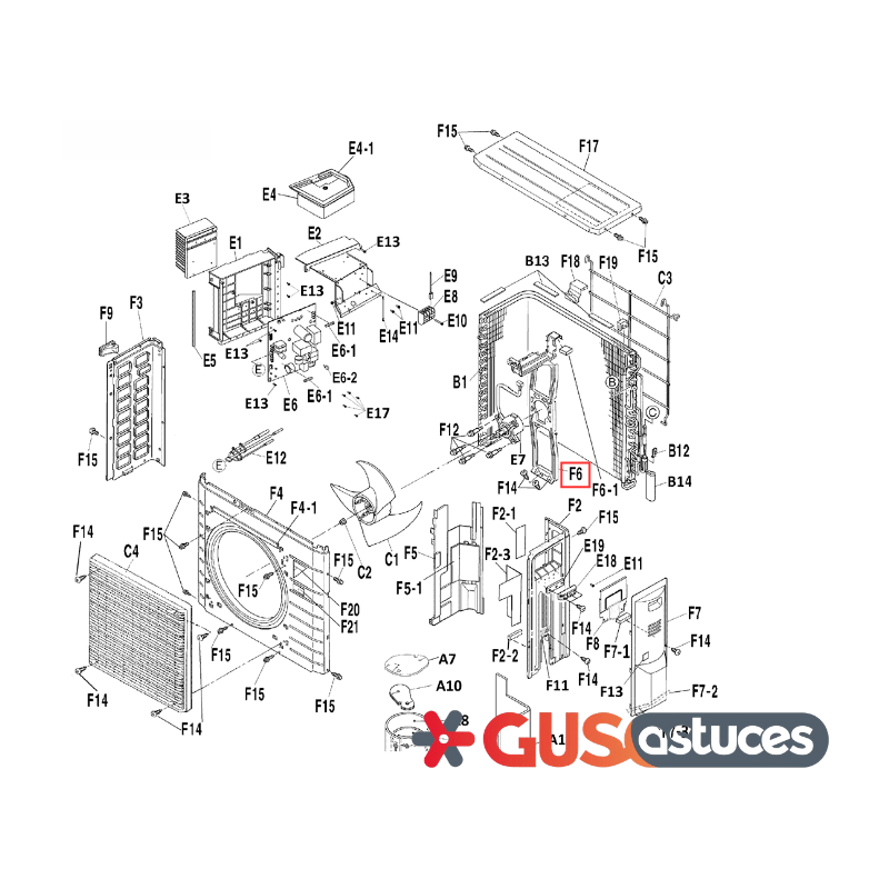 Support moteur 5010193 Daikin Support moteur 5010193 Daikin