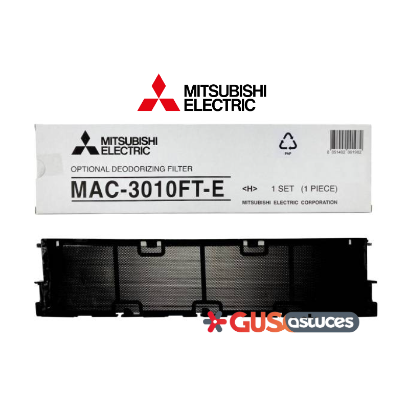 Filtre désodorisant MAC-3010FT-E Mitsubishi
