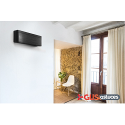 Climatisation DAIKIN Stylish noir bois FTXA-BT