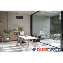Le climatiseur Daikin Stylish Bluevolution noir FTXA-CB + RXA-A8/B8