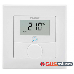 Thermostat d'ambiance EKRCTRDI3BA Daikin