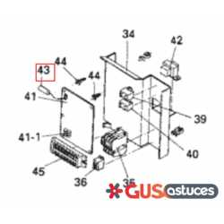 Sonde d'air 1119286 Daikin