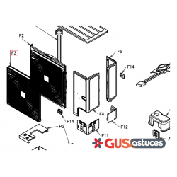 Grille de refoulement 5028849 Daikin