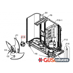 Moteur ventilateur 5024703 Daikin