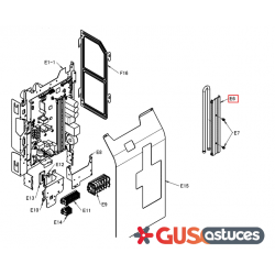 Dissipateur de chaleur 5019543 Daikin