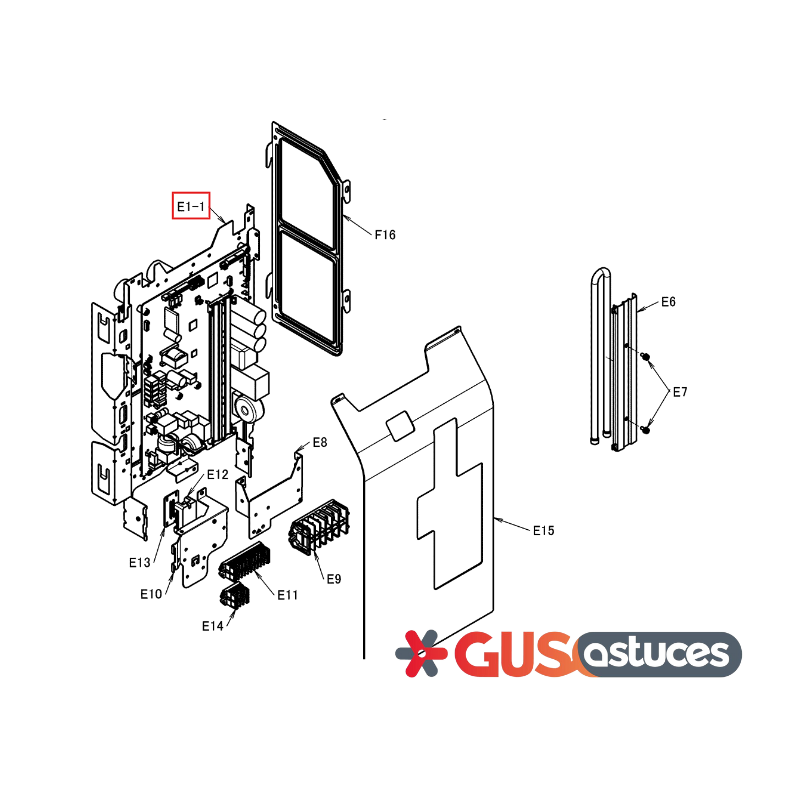 Platine 5034687 Daikin