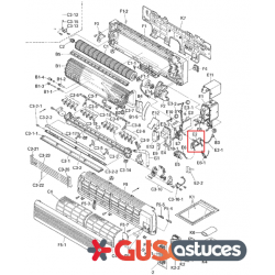 Platine de contrôle 1203794 Daikin