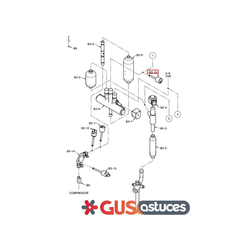 Capteur basse pression 5035440 Daikin
