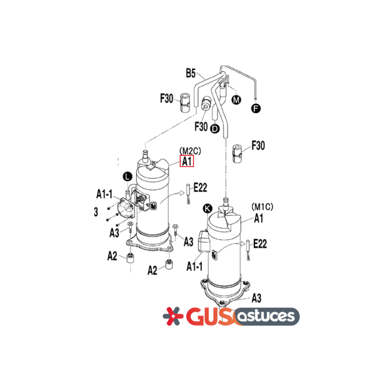 Compresseur 4021226 Daikin