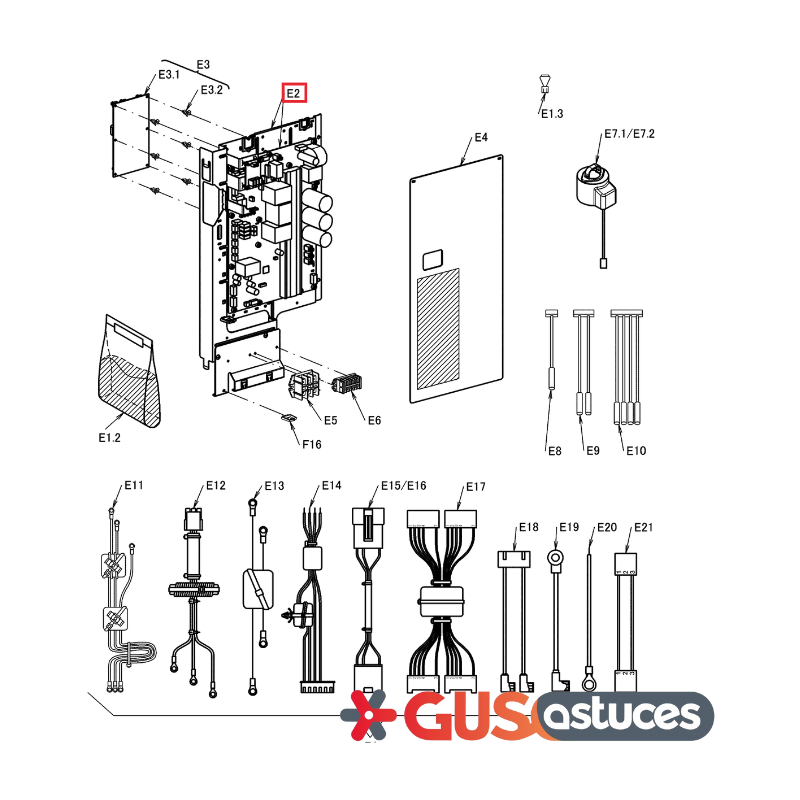 Platine 5043776 Daikin