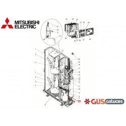 Compresseur T97415782 Mitsubishi