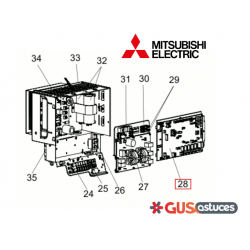 Platine T7WE85313 Mitsubishi