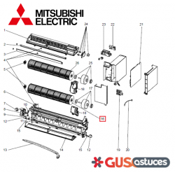 Turbine basse M21L4V302 Mitsubishi