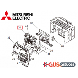 Carte filtre de bruit S70E75346 Mitsubishi