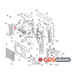 Coffret électrique 300924P Daikin