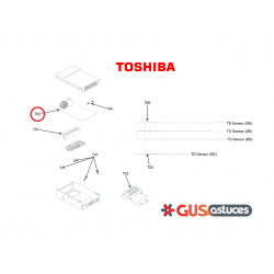 Carte électronique WP-032 Toshiba pour RAS-13BAV-E