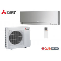 Climatiseur design argent MUZ-EF + MSZ-EF Mitsubishi