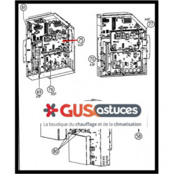 Platine de contrôle Inverter 5002311 Daikin