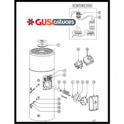 Moteur vanne 3 voies 5003655 Daikin